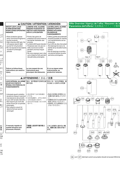 schneider施耐德Harmony XV4 - Tower Light Modular_ 说明书